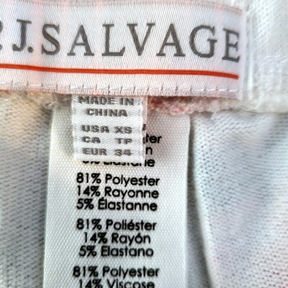 Pj Salvage Sunset Spritzers Wine Lounge Shorts XS NWT - Picture 4 of 5